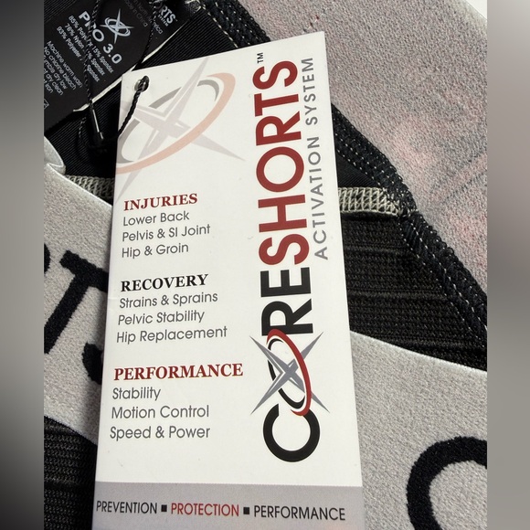 Core Shorts Pro 3.0 Compression Shorts Athletic Support Black size XL - Picture 2 of 5